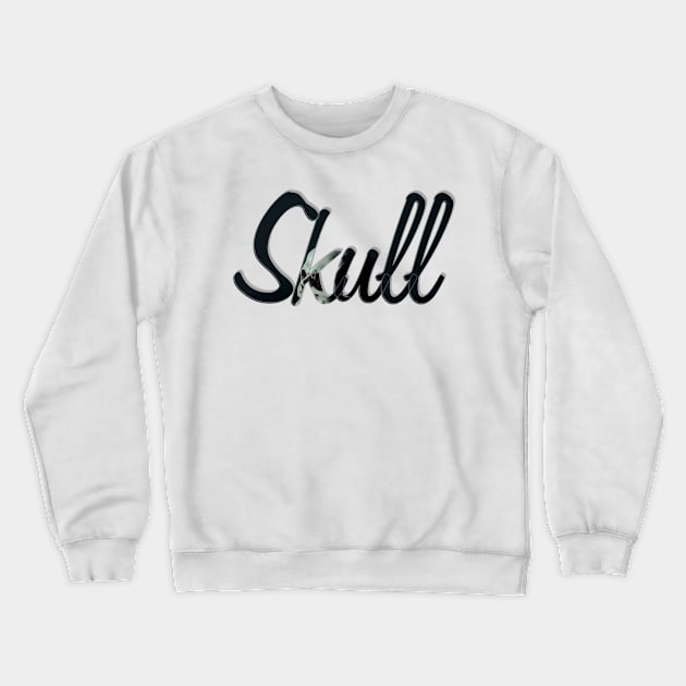 Skull Crewneck Sweatshirt by afternoontees